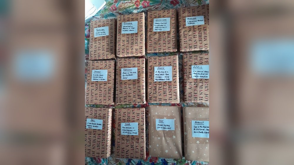 a book a month gift ideas