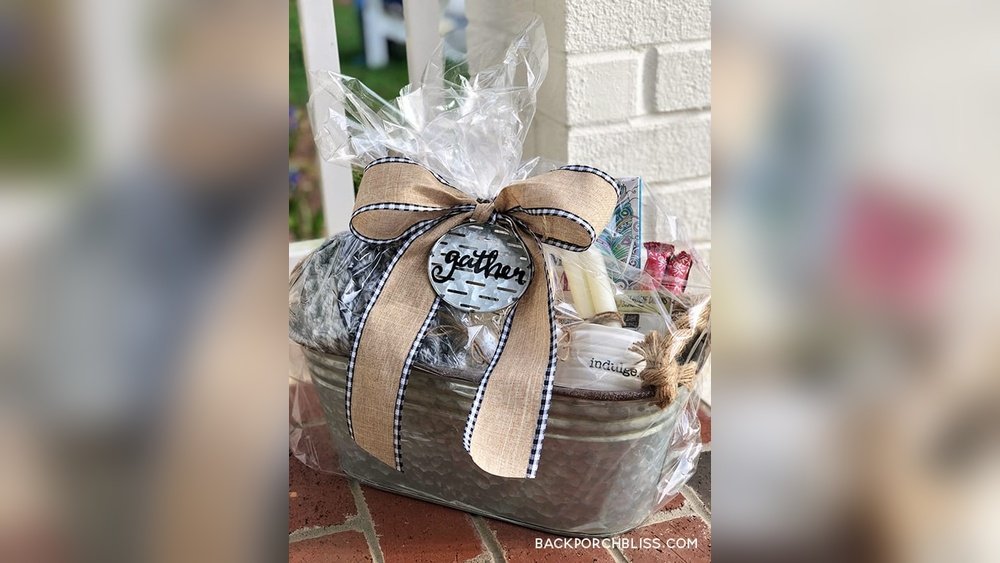 how to make a gift basket ideas
