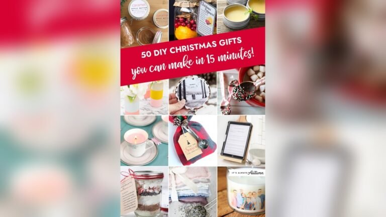 how to make christmas gift ideas