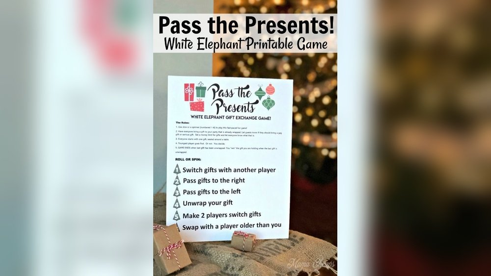 how to play white elephant gift exchange ideas