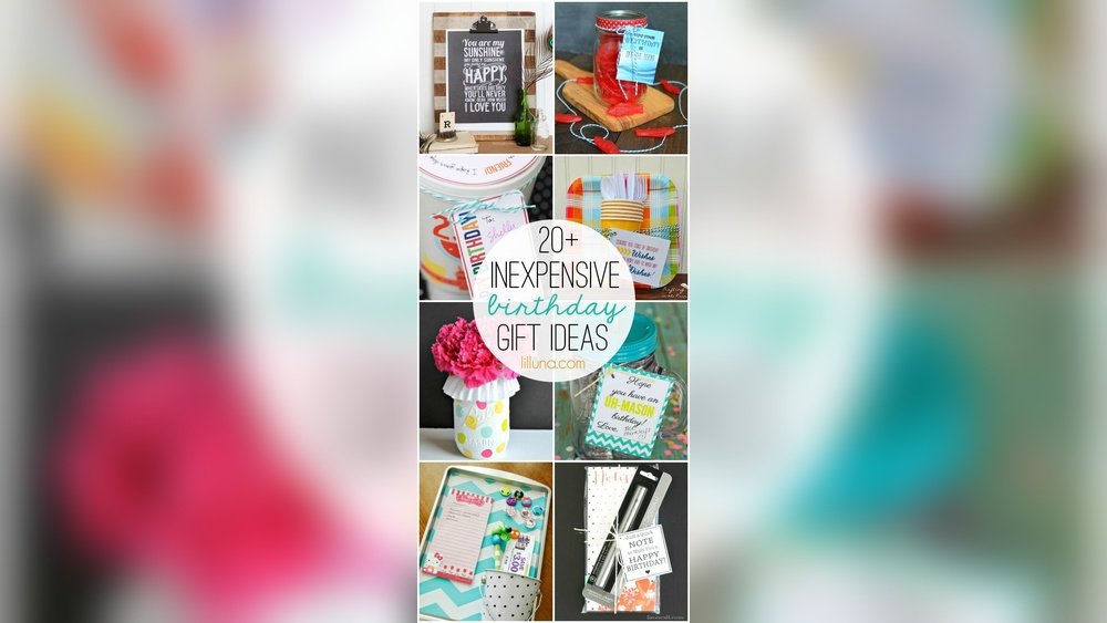 what are some creative birthday gift ideas