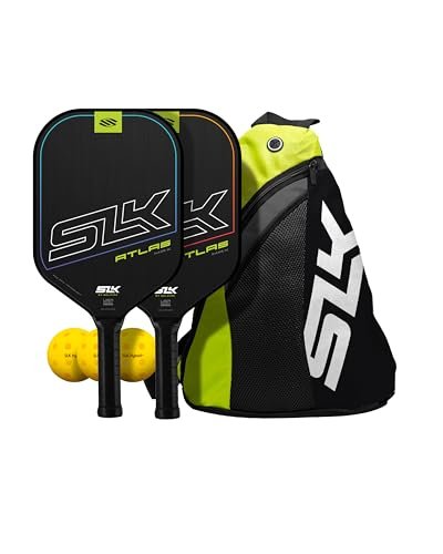 Selkirk Sport SLK Atlas Max Pickleball Paddles Set, Raw...